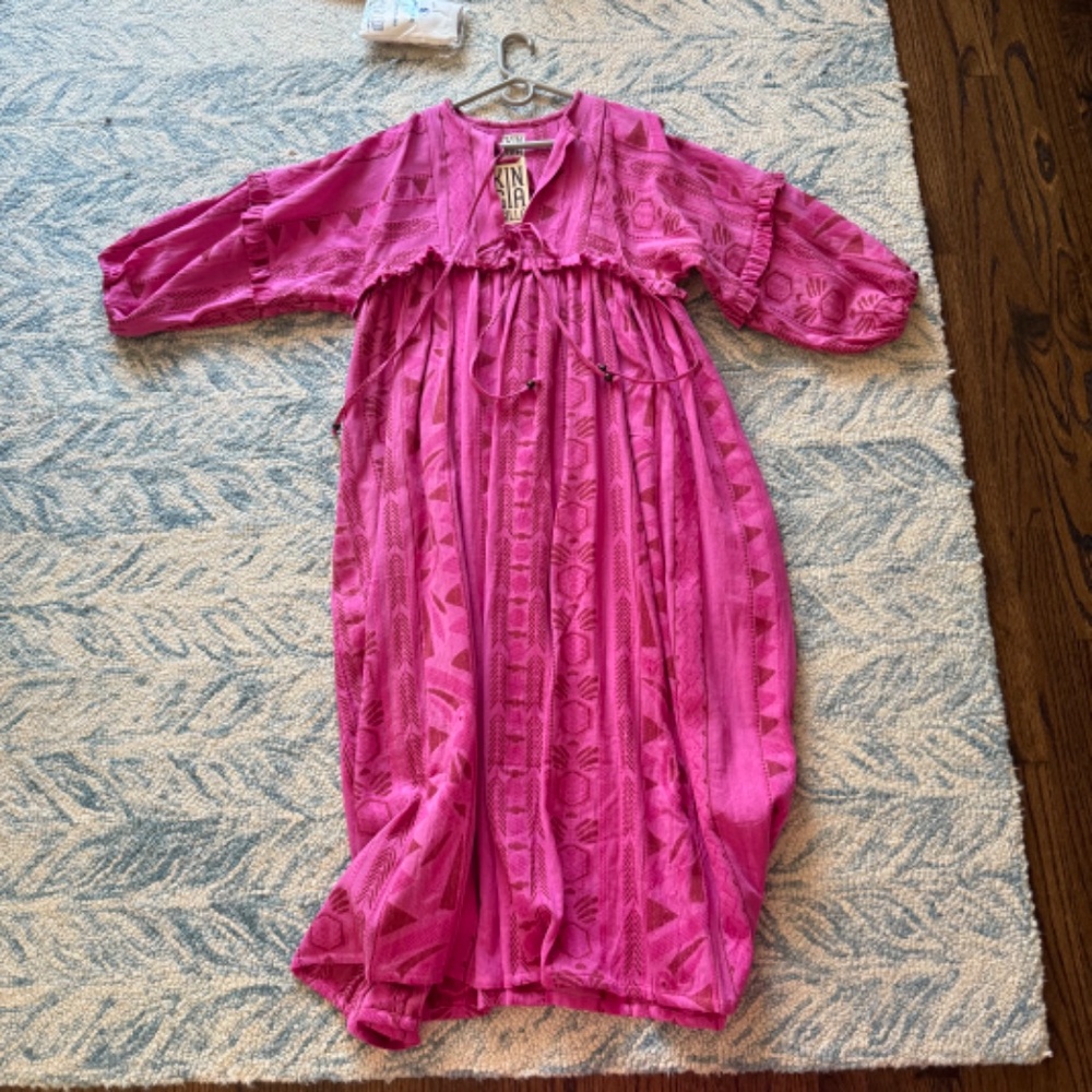 KINGA CSILLA TUCAN MAXI DRESS NEW WITH TAGS, AUS SIZE 12 - Picture 4 of 6